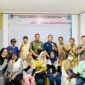Camat Lubeg Nofiandi Amir saat pembinaan di Kampung KB Lubeg Jaya Kelurahan Lubeg Nan XX, di Aula Kantor Lurah Lubeg Nan XX, Kamis (30/1/2025). (Foto: Ist)