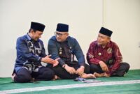 Pemerintah Kota Padang menggelar peringatan Isra’ Mi’raj Nabi Muhammad SAW 1446 H, di Masjid Agung Nurul Iman, Jumat (24/1/2025). (Foto: Prokopim Padang)