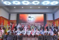 Sebanyak 10 pasang finalis Uni dan Uda Duta Wisata Kota Padang akan tampil di malam Grand Final, 1 Februari 2025 mendatang. (Foto: Prokopim Padang)