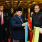 Kedatangan Presiden RI, Prabowo Subianto di New Delhi, India, Kamis malam (23/1/2025) disambut antusias oleh para mahasiswa Indonesia di India. (Foto: BPMI Setpres/Laily Rachev)