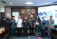 Komisi V DPRD Sumbar menyambut kunjungan kerja Komisi IV DPRD Provinsi Jambi, Rabu (15/1/2025). (Foto: DPRD Sumbar)