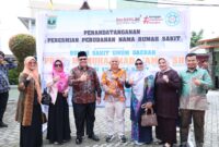 Ketua DPRD Sumbar Muhidi menghadiri perubahan nama RSUD Pariaman menjadi RSUD Prof. H Muhammad Yamin, SH, Kamis (23/1/2025). (Foto: DPRD Sumbar)