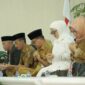 Pemkab Solsel menggelar peringatan Isra Mi'raj Nabi Muhammad SAW 1446 H di Aula Sarantau Sasurambi, Senin (3/2/2025). (Foto: Pemkab Solsel)