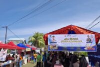 Pemko Padang melalui Dinas Perdagangan bekerja sama dengan Kejari Padang menggelar pasar murah di delapan kecamatan. (Foto: Diskominfo Padang)