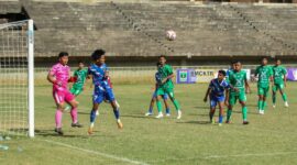 PSPP meraih kemenangan atas Gumarang FKNB dengan skor telak 3-0 dalam lanjutan Liga 4 Sumatera Barat 2025, Sabtu (15/2/2025). (Foto: Diskominfo Padang Panjang)