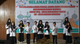 FKLDS Kota Padang Panjang menggelar serangkaian acara untuk memeriahkan peringatan Isra' Mi'raj di Gedung M. Sjafei, Sabtu (15/2/2024). (Foto: Diskominfo Padang Panjang)