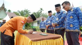Musrenbang Kecamatan Sangir Jujuan digelar dengan antusias, Senin (17/2/2025). (Foto: Pemkab Solsel)