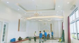 Pemko Padang merenovasi ruang kerja kedua pimpinan yang nantinya bertugas di Balaikota, Aie Pacah. (Foto: Diskominfo Padang)