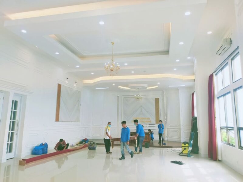 Pemko Padang merenovasi ruang kerja kedua pimpinan yang nantinya bertugas di Balaikota, Aie Pacah. (Foto: Diskominfo Padang)