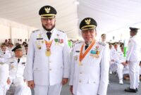 Fadly Amran dan Maigus Nasir resmi dilantik sebagai Wali Kota dan Wakil Wali Kota Padang. (Foto: Diskominfo Padang)