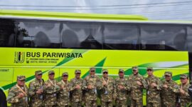 Pemprov Sumbar kembali menyiapkan fasilitas bus keberangkatan dari Magelang menuju Bandara Yogyakarta bagi KDH dan Wakil KDH asal Sumbar. (Foto: ADPSB)