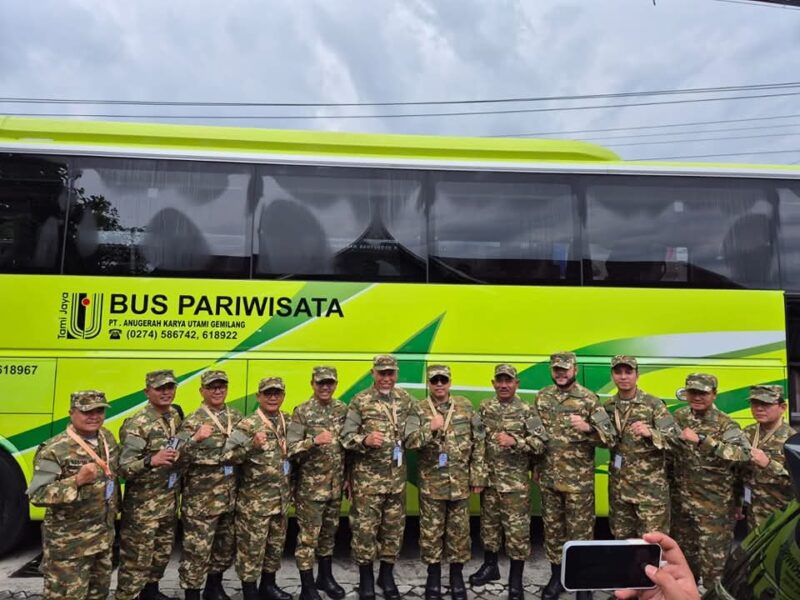 Pemprov Sumbar kembali menyiapkan fasilitas bus keberangkatan dari Magelang menuju Bandara Yogyakarta bagi KDH dan Wakil KDH asal Sumbar. (Foto: ADPSB)