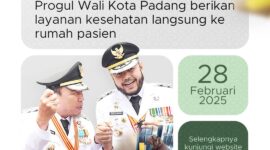 Progul Wali Kota Padang Fadly Amran melalui Dokter Warga dalam upaya mewujudkan Kota Sehat. (Foto: Diskominfo Padang)