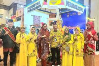 Dekranasda Padang berpartisipasi dalam INACRAFT) 2025 di JCC pada 5-9 Februari 2025. (Foto: Prokopim Padang)