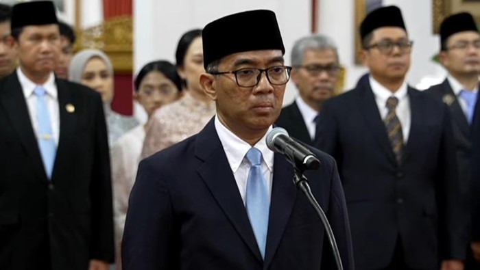 Mendiktisaintek Brian Yuliarto. (Foto: Youtube Setpres)
