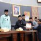 Wali Kota Padang Fadly Amran menghadiri Rapat Paripurna DPRD, Kamis (27/3/2025). (Foto: Prokopim Padang)