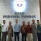 Wakil Ketua DPRD Sumbar, Nanda Satria, menerima kunjungan studi banding Bamus DPRD Jambi pada Jumat (31/1/2025). (Foto: DPRD Sumbar)