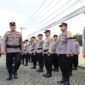 Wakil Wali Kota Pariaman, Mulyadi, menghadiri Apel Gelar Pasukan Operasi Kepolisian Terpusat di Halaman Mapolres Pariaman, Kamis (20/3/2025). (Foto: Kominfo Pariaman)