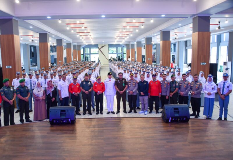 Wakil Wali Kota Padang Maigus Nasir secara resmi membuka Seleksi Calon Paskibraka Tingkat Kota Padang Tahun 2025, di Gedung Youth Center, Rabu (19/3/2025). (Foto: Prokopim Padang)