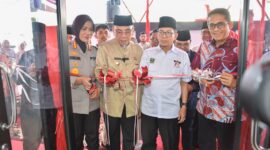 Wakil Wali Kota Padang, Maigus Nasir meresmikan Gedung Baru Panti Rehabilitasi Sosial ODGJ Pelita Jiwa Insani. (Foto: Prokopim Padang)
