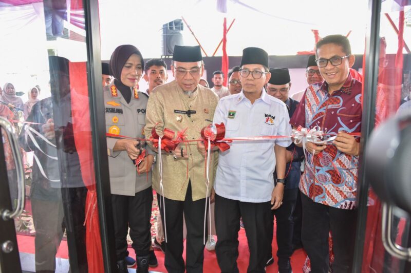 Wakil Wali Kota Padang, Maigus Nasir meresmikan Gedung Baru Panti Rehabilitasi Sosial ODGJ Pelita Jiwa Insani. (Foto: Prokopim Padang)