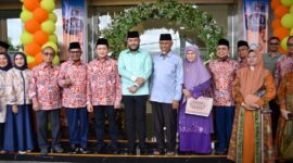 Wali Kota Padang Fadly Amran, menghadiri soft opening dan syukuran gedung baru RS Padang Eye Center. (Foto: Prokopim Padang)