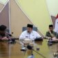 Wakil Wali Kota Padang Maigus Nasir menerima kedatangan Tim BPK RI Perwakilan Sumbar. (Foto: Prokopim Padang)
