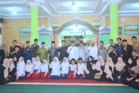Wakil Wali Kota Padang Maigus Nasir membuka MTQ tingkat Kota Padang, di Masjid Al Kautsar, Jalan Kampung Tanjung, Kelurahan Ampang, Kecamatan Kuranji, Kamis (27/3/2025). (Foto: Prokopim Padang)