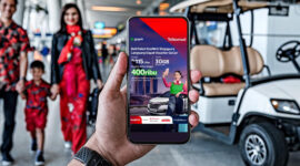 Telkomsel dan Gojek menghadirkan Paket RoaMAX dan kupon diskon GoCar di Singapura. (Foto: Telkomsel)