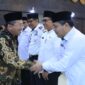 Kakanwil Kemenag Sumbar Mahyudin mengajak PPIH Embarkasi Padang membangun sinergi sukseskan haji 2025. (Foto: Humas Kemenag Sumbar)