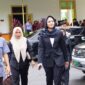 Bupati Dharmasraya Annisa Suci Ramadhani saat berkunjung ke Istana Gubernur Sumbar. (Foto: Pemkab Dharmasraya)