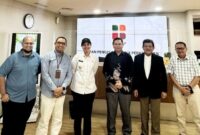 Bupati Dharmasraya, Annisa Suci Ramadhani saat  kunjungan kerja ke BPDPKS di Jakarta beberapa hari lalu. (Foto: Pemkab Dharmasraya)