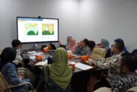 Wali Kota Padang Panjang, Hendri Arnis dan Wakil Wali Kota, Allex Saputra mengunjungi Kementerian ATR/BPN di Jakarta, Senin (21/4/2025). (Foto: Diskominfo Padang) 