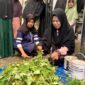 Kelompok Wanita Tani (KWT) Berkah, di Kelurahan Balai-Balai, Kecamatan Padang Panjang Barat mengikuti pelatihan pembuatan pupuk kompos organik, Rabu (16/4/2025). (Foto: Diskominfo Padang Panjang)