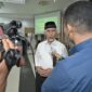 Gubernur Sumbar Mahyeldi minta Lion Air optimalkan pelayanan haji Embarkasi Padang 2025. (Foto: ADPSB)