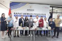 Rapat persiapan Munas IV Apkasi sekaligus HUT ke-25 yang akan berlangsung pada 30 Mei 2025 mendatang di Kabupaten Minahasa Utara, Provinsi Sulawesi Utara. (Foto: Prokopim Tanah Datar)