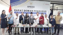 Rapat persiapan Munas IV Apkasi sekaligus HUT ke-25 yang akan berlangsung pada 30 Mei 2025 mendatang di Kabupaten Minahasa Utara, Provinsi Sulawesi Utara. (Foto: Prokopim Tanah Datar)