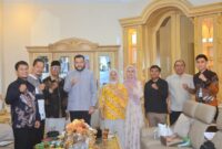 Wali Kota Padang Fadly Amran Fadly Amran saat audiensi bersama ATC Fakultas Kesehatan Masyarakat Unand, Jumat (18/4/2025). (Foto: Prokopim Padang)