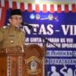 Wawako Padang Maigus Nasir membuka PENTAS ke-VIII yang diselenggarakan oleh HIMA Program Studi Pendidikan Sejarah UPGRISBA, Selasa (15/4/2025). (Foto: Prokopim Padang)
