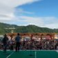 Pantai Carocok kembali menjadi primadona wisata saat Lebaran 2025. (Foto: Pemkab Pessel)