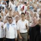 Bupati Tanah Datar Eka Putra saat Reuni Akbar Lintas Angkatan 2025 di Aula SMA Negeri 1 Lintau Buo, Kamis (3/4/2025). (Foto: Prokopim Tanah Datar)