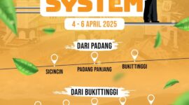 Pemerintah kembali memberlakukan sistem one way (satu arah) di jalur Padang–Bukittinggi dan sebaliknya pada 4-6 April 2025, pukul 12.00–17.00 WIB. (Foto: Diskominfo Padang Panjang)