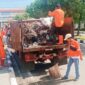 DLH Padang mencatat kenaikan sampah hingga 180% sehari sebelum Lebaran. (Foto: FB Diskominfo Padang)