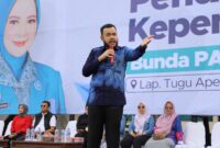 Wali Kota Padang Fadly Amran menggelar silaturahmi dengan pendidik PAUD se-Kota Padang, Sabtu (12/4/2025). (Foto: Prokopim Padang)