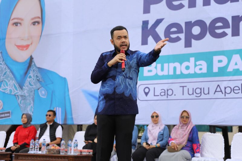 Wali Kota Padang Fadly Amran menggelar silaturahmi dengan pendidik PAUD se-Kota Padang, Sabtu (12/4/2025). (Foto: Prokopim Padang)