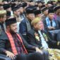 Wali Kota Padang Fadly Amran menghadiri silaturahmi ninik mamak se-Sumbar di Auditorium UNP Minggu (13/4/2025). (Foto: Prokopim Padang)
