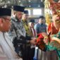 Wali Kota Padang Fadly Amran menghadiri acara Halalbihalal KKLA Sumbar di Gedung Olahraga UNP, Minggu (20/4/2025). (Foto: Prokopim Padang)
