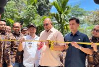 Telkomsel resmikan tiga BTS baru di Sawahlunto, Sumatera Barat. (Foto: Dok. Telkomsel)