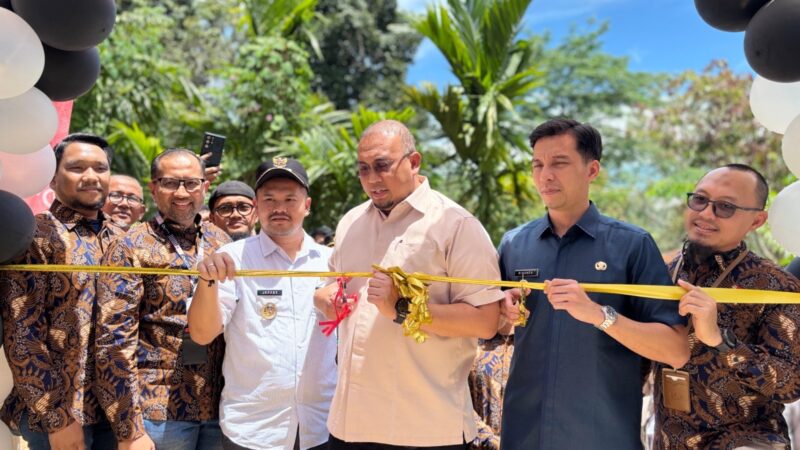 Telkomsel resmikan tiga BTS baru di Sawahlunto, Sumatera Barat. (Foto: Dok. Telkomsel)