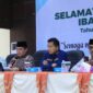 Kepala Kantor Wilayah Kementerian Agama Sumbar, Mahyudin memimpin rapat koordinasi, Kamis (1/5/2025). (Foto: Humas Kemenag Sumbar)